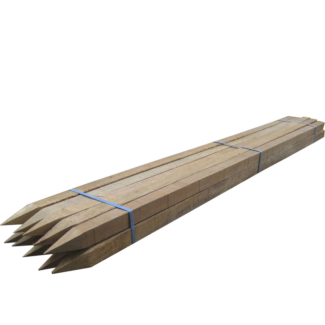 Pine H4 Treated Timber Stakes - 50mm sq image 0